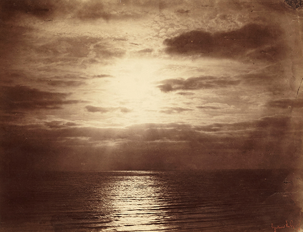 Gustave LE GRAY (French, 1820-1884), Effet de soleil dans les nuages - Océan, 1856-1857 Albumen print from a wet collodion negative, 31.1 x 40.2 cm