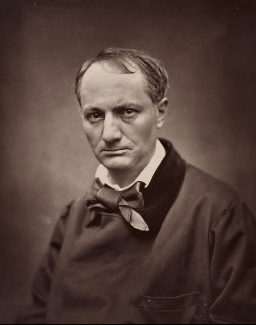 Etienne Carjat. Charles Baudelaire, from the periodical Galerie Contemporaine, about 1863. Photography Gallery Fund, Art Institute of Chicago