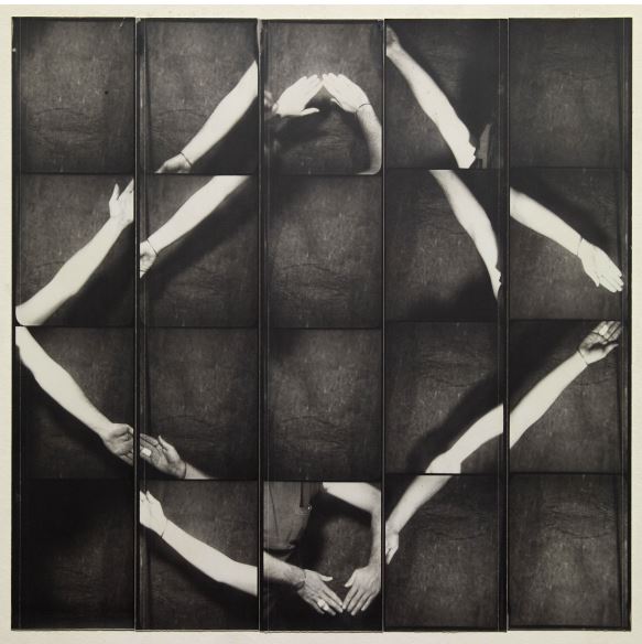 Jared Bark, Untitled, PB #1083, 1973. Gelatin silver photobooth prints, vintage, courtesy Yancey Richardson Gallery