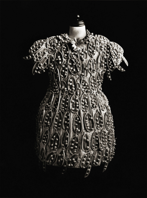Michiko Kon, Peas and Dress, 1993 © Michiko Kon, courtesy Robert Mann Gallery