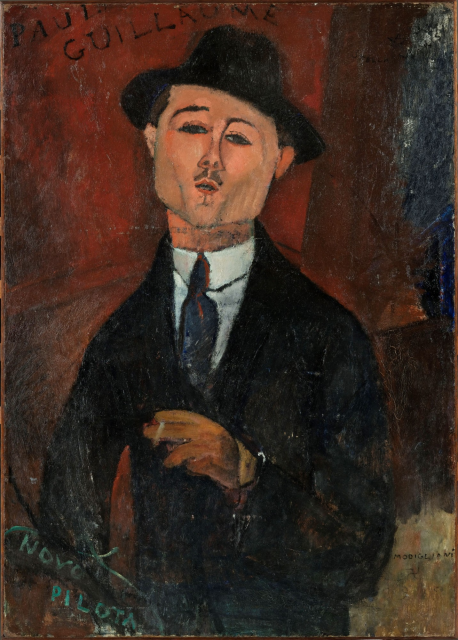 Amedeo Modigliani (1884-1920) - &quot;Paul Guillaume, Novo Pilota&quot;, 1915.  Paris, Musée de l'Orangerie © RMN-Grand Palais (Musée de l'Orangerie) / Hervé Lewandowski