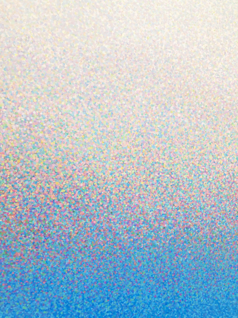 Cyrielle Gulacsy LD01, 2020 Light Diffusion Encre acrylique sur papier 112 x 77 cm