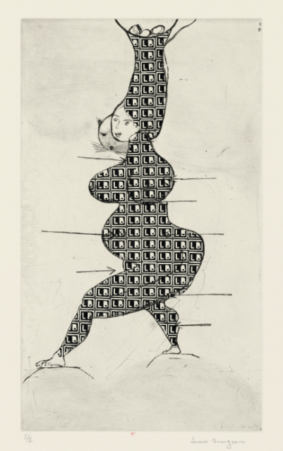 Louise Bourgeois, "Stamps of Memories II", 1994. BnF, Estampes et photographie ADAGP, Paris, 2025