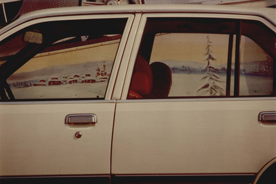 Luigi Ghirri Alto Adige, 1977 From the series Kodachrome Vintage c-print 4 x 5 7/8 inches 10 x 15 cm
