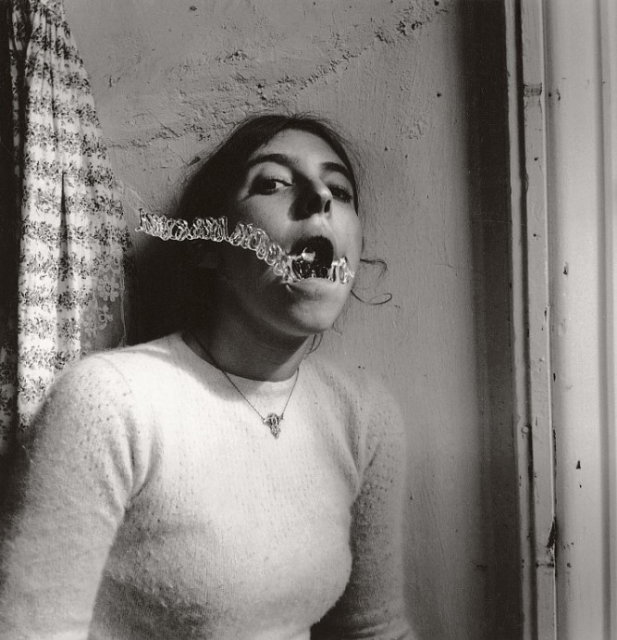 Francesca Woodman | Self-Portrait Talking to Vince, c. 1976-77 | VERBUND COLLECTION, Vienna © Woodman Family Foundation / Bildrecht, Vienna 202