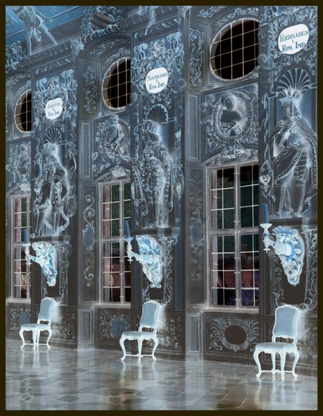 Axel Hütte, Salem, Kaisersaal-2 | 2022 - Courtesy of the artist and Galerie Nikolaus Ruzicska.