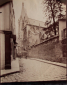 Eglise Saint Severin, Eugène Atget, 1898, tirage sur papier à noircissement direct, original de l'époque