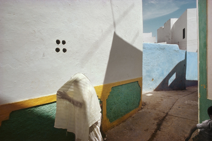 In the Casbah, Asilah, Morocco, 1988 Archival pigment print; printed later  13 1/8 x 19 3/4 inches
