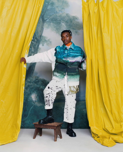 Tyler Mitchell, Curtain Call, 2018. Courtesy de l’artiste et de la Galerie Gagosian © Tyler Mitchell