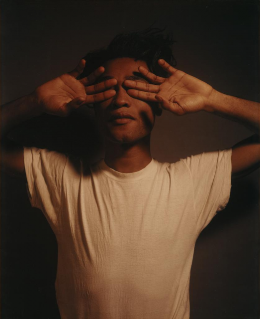See No Evil, 1991, Carrie Mae Weems, dye diffusion print (Polaroid Polacolor). The J. Paul Getty Museum, Gift of Daniel Greenberg and Susan Steinhauser. © Carrie Mae Weems