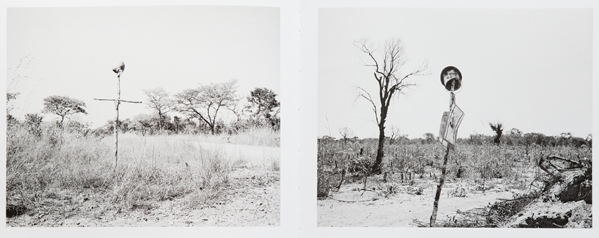 Images of "Out of Place" book by Atelier EXB. Images courtesy of Jo Ractliffe.