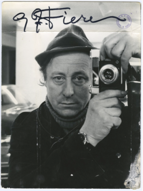 Gerard Petrus Fieret Untitled (self-portrait holding camera)