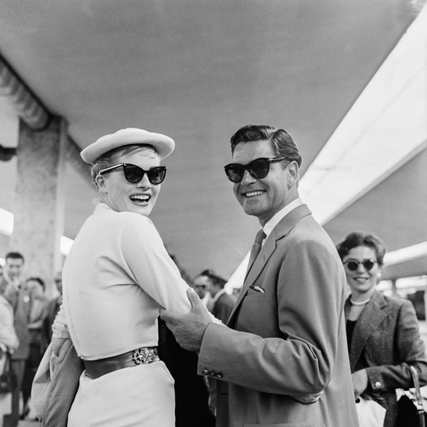 Anthony Steel and Anita Ekberg marry in Florence, 1956 © Kary H. Lasch, Bridgemann Images