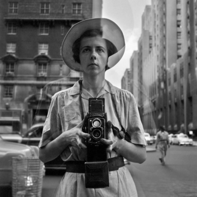 Self-Portrait, New York, NY, 1954 © Estate of Vivian Maier, Courtesy of Maloof Collection and Howard Greenberg Gallery, NY
