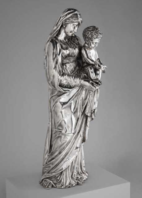 Charles-Nicolas Odiot, Vierge à l’enfant dite de Charles X. Trésor de Notre-Dame de Paris © Musée du Louvre, Guillaume Benoit