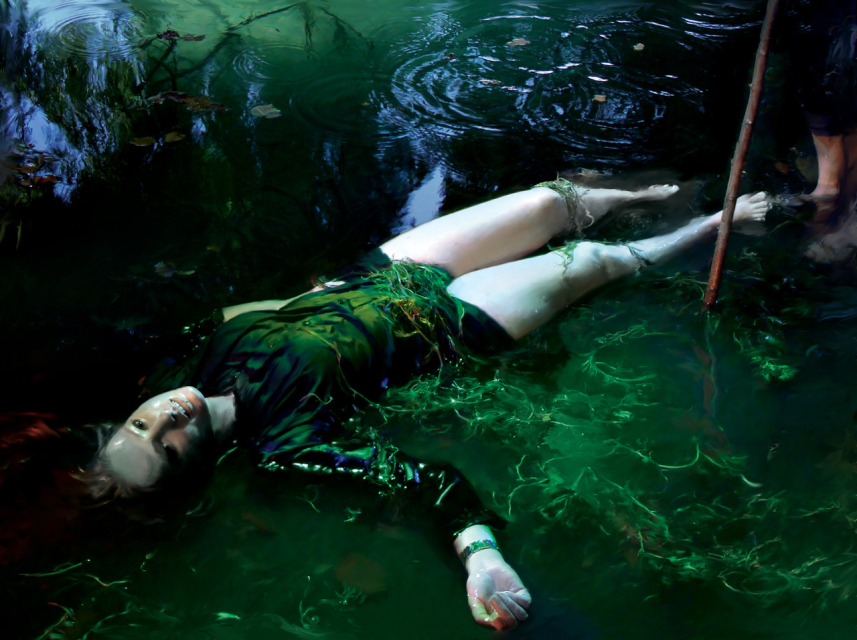 BACHELOT & CARON Belladone, 2008 tableau photographique 119 x 160 cm ©Bachelot&Caron, courtesy School Gallery / Olivier Castaing