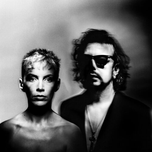 Anton Corbijn, Eurythmics, London, 1990, 124 × 124 cm, Foto - Courtesy of the artist & Galerie Anita Beckers