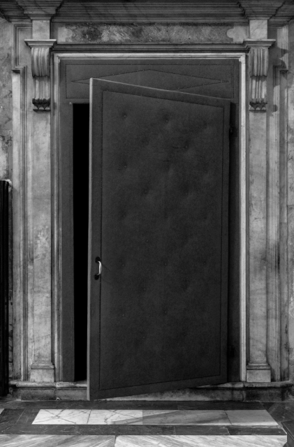 Padded door, 2024, Courtesy of the Artist