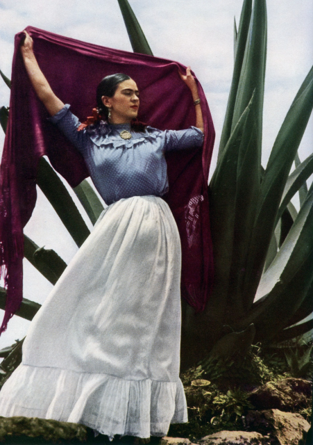 Frida Khalo par Toni Frissell, Vogue 1938 © Toni Frissell
