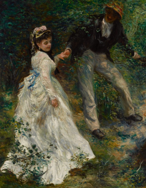 Pierre-Auguste Renoir (1841-1919) "La Promenade", 1870 © Image courtesy of the J. Paul Getty Museum