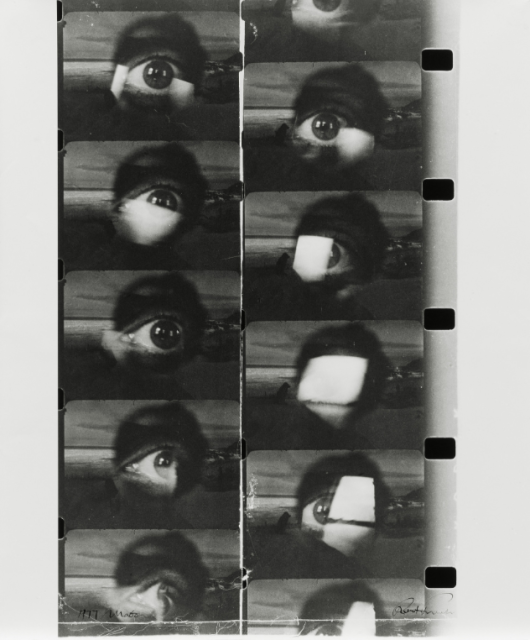 Robert Frank. Mabou Winter Footage. 1977. Gelatin silver print, 23 11/16 × 14 3/4&quot; (60.1 × 37.5 cm). The Museum of Modern Art, New York. Purchase. © 2024 The June Leaf and Robert Frank Foundation