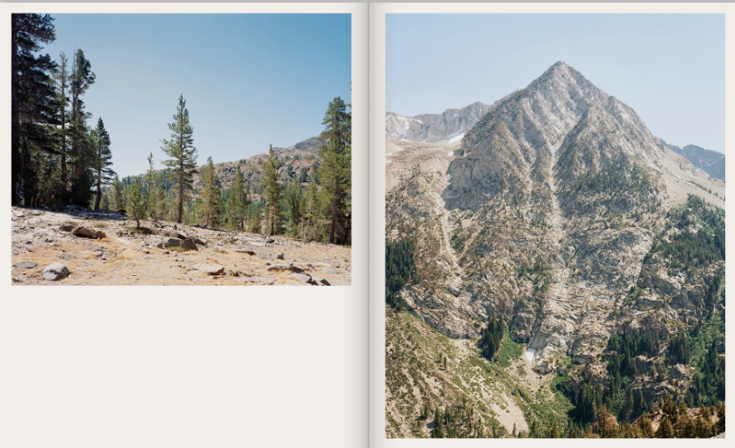 Images of &quot;The Sierra&quot; book by The Eriskay Connection - Images courtesy of Aaron Rothman.