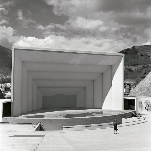 Alfredo Cortina, Concha Acústica de Bello Monte, 1954/2014. Reproduction. 27.9 x 38.6 cm (10.9 x 15.2 in.)