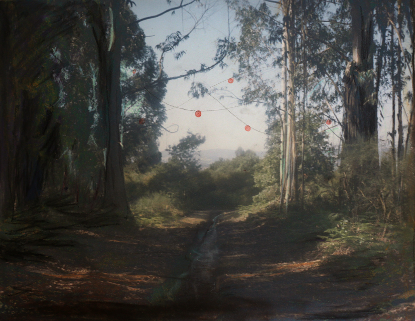 Lara Gasparotto, Lampions dans la forêt, Portugal, 2022  - Courtesy of the artist and in camera