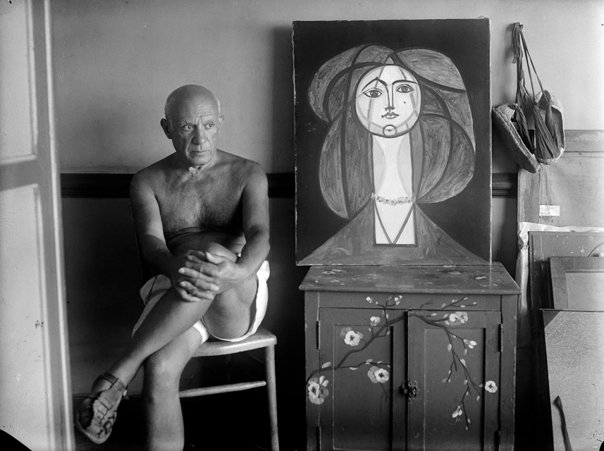 Michel Sima, Pablo Picasso, Golfe juan, 1946