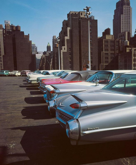 Car Park, New York, 1965 © Estate of Evelyn Hofer Courtesy Galerie m, Bochum, Germany