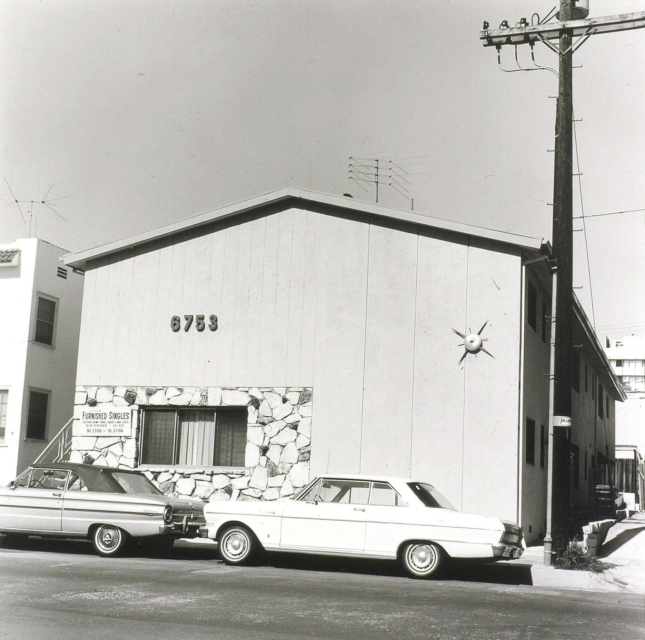 Edward Joseph Ruscha, 6753 Selma Avenue, 1965 - Courtesy of the artist & Zander gallery