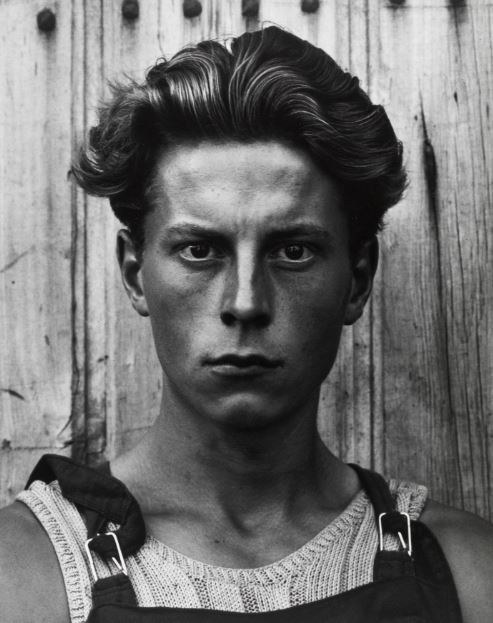 Paul Strand, Young Boy, Gondeville, Charente, France, 1951 © Aperture Foundation Inc., Paul Strand Archive. Fundación MAPFRE Collections