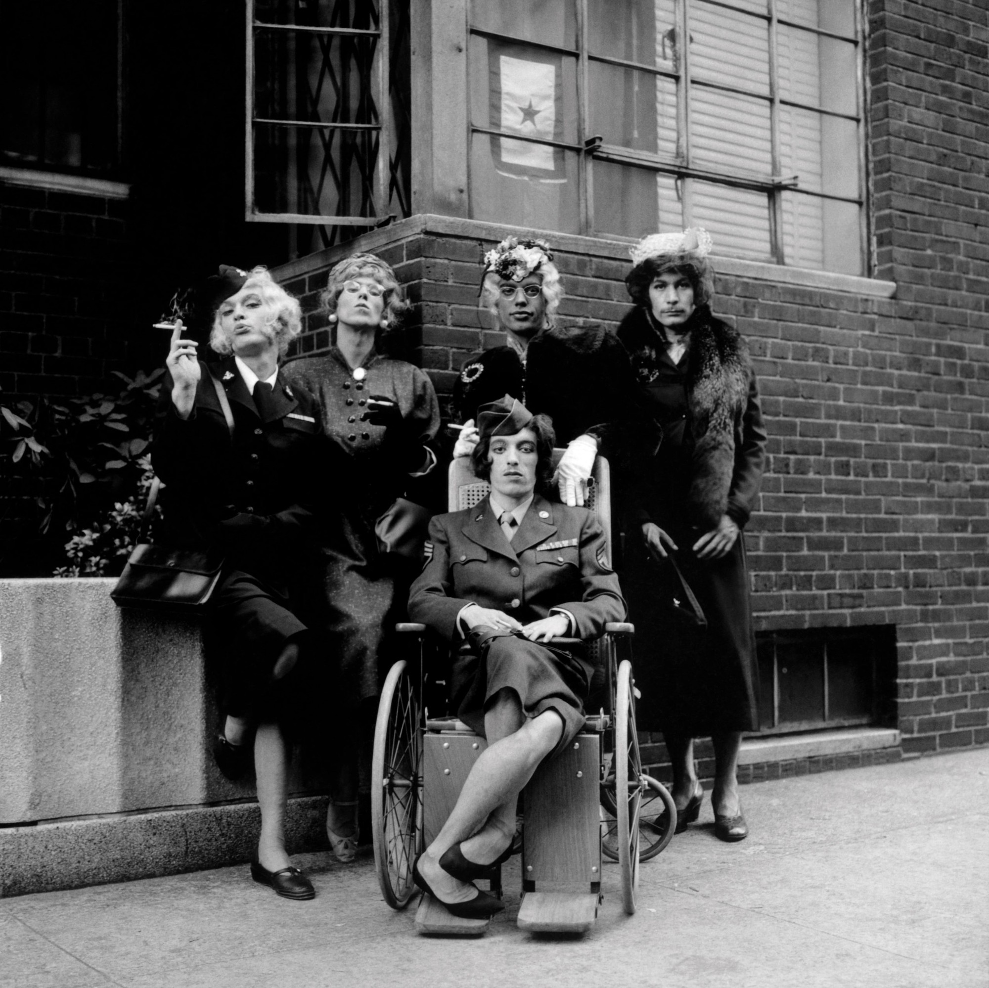 Rolling Stones in Drag, 1966.