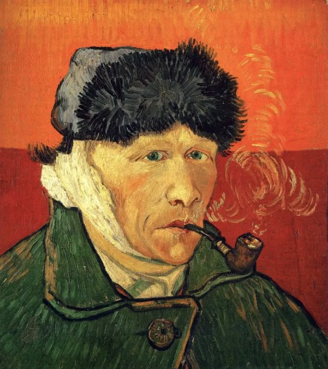 Vincent Van Gogh, "Autoportrait à l’oreille bandée", janvier 1889, Huile sur toile, 49,5 x 44,2 cm, Collection particulière. Crédit photographique © Peter Schälchli
