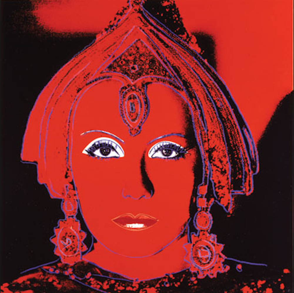 Greta Garbo dans le rôle de Mata Hari. Andy Warhol, The Star, 1981 / DR