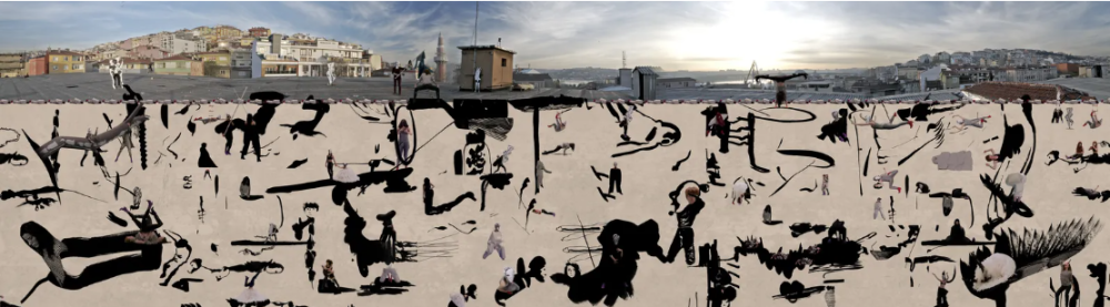 İnci Eviner, Reenactment of Heaven, 2018 - Courtesy of the artist and DİRİMART.