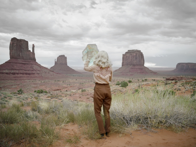 Anja Niemi - The Fictional Roadtrip, 2016 Chromogenic print, 44 x 59 inches Edition of 7 + 2APs, Signed by photographer