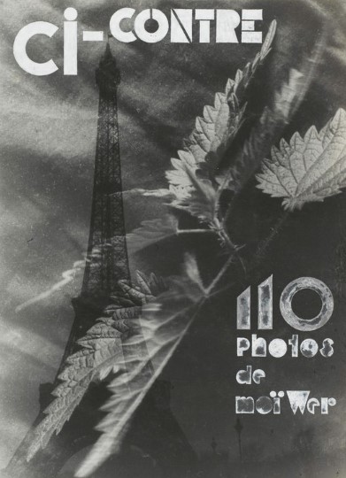Moï Ver, &quot;Ci-contre&quot;, Paris, 1931, Planche de couverture © Ann et Jürgen Wilde, Zülpich, Allemagne. Photo Centre Pompidou/A. Laurans/Dist. Rmn-Gp