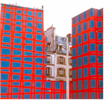 François Morellet, Witty Traits. Contemporary Art Invites Itself to the City - Cité de l'architecture et du patrimoine