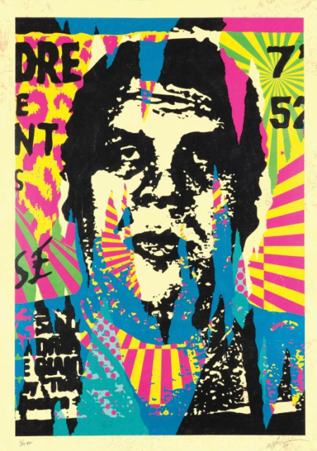 Obey OG Rips HPM, 2019 © Shepard Fairey, Obey Giant Art Inc