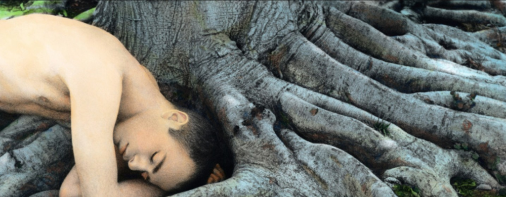 Youssef Nabil (1972) "Self-portrait with Roots, Los Angeles", 2008 © Youssef Nabil Courtesy Youssef Nabil