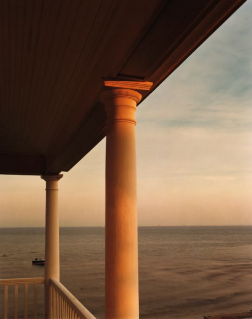 Joel Meyerowitz. Gold Column, Porch, Provincetown (1977)  2