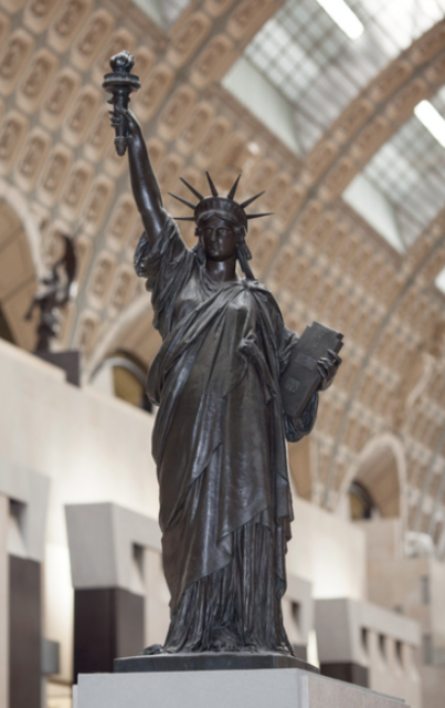 Frédéric-Auguste Bartholdi, Thiébaut frères, "Liberté", 1889 © Musée d’Orsay, Dist. RMN-Grand Palais / Patrice Schmidt