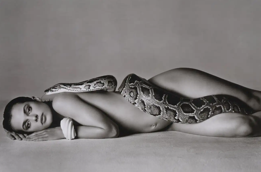 Richard Avedon, Nastassja Kinski and the Serpent, 1981 - Courtesy of the artist and Jackson Fine Art.