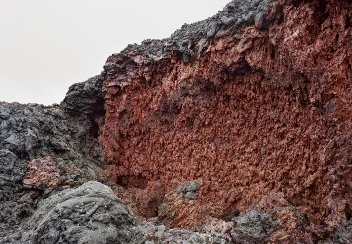 Peter Holzhauer, Recent Lava Formation 3, 2019 Archival pigment print 40 x 57 inches
