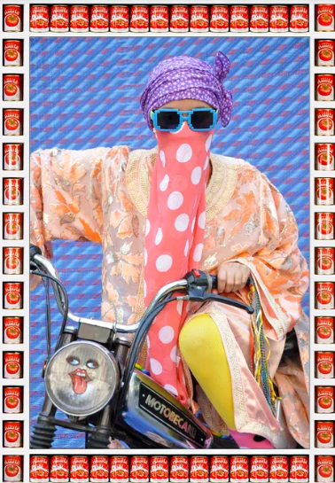 Hassan Hajjaj, SP Bikin’, 2015/1436 - Courtesy of the artist and 193 Gallery.
