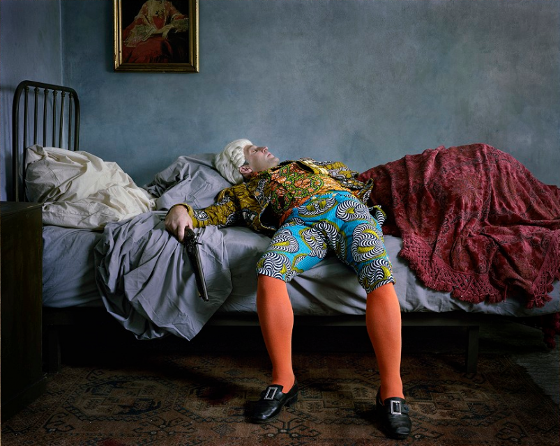 Fake Death Picture (The Suicide – Manet), 2011, Yinka Shonibare MBE, Courtesy Goodman Gallery