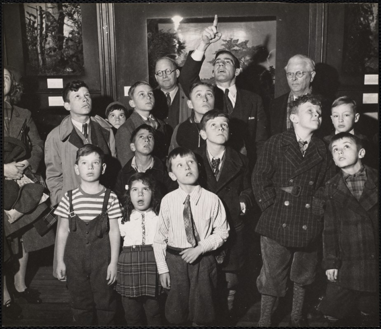 &quot;Natural History Museum, Boston - 1942 - Boylston St.&quot;. 1942,  Arthur Griffin. Griffin Museum of Photography, Arthur Griffin Photographs