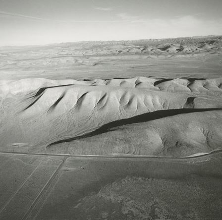 ©  Emmet Gowin - Looking East from yucca Lake towards Plutonium Valley, 1997
