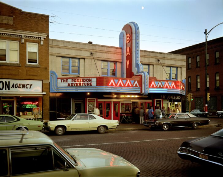 Second Street, Ashland, Wisconsin, July 9, 1973, from the series &quot;Uncommon Places&quot;, 1973-1986 © Stephen Shore. Courtesy 303 Gallery, New York and Sprüth Magers